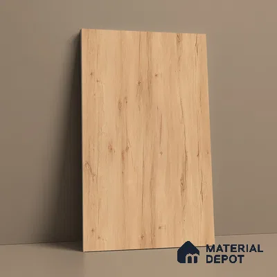 Wooden Look LM 01378 Ivory Glow 8 ft x 4 ft Texture Finish Decorative Laminate - 1 mm  | Suitable for TV Unit, Wardrobe, Kitchen Cabinets