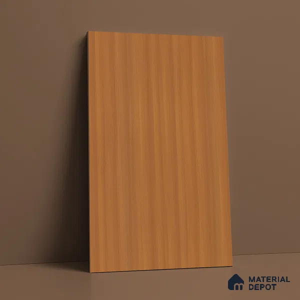 Wooden Look LM 01383 Almond Allure 8 ft x 4 ft Texture Finish Decorative Laminate - 1 mm | Suitable for TV Unit, Wardrobe, Kitchen Cabinets