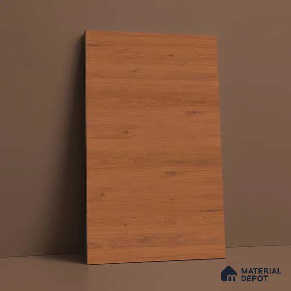 Wooden Look LM 01399 Cocoa Charm 8 ft x 4 ft Texture Finish Decorative Laminate - 1 mm  | Suitable for TV Unit, Wardrobe, Kitchen Cabinets