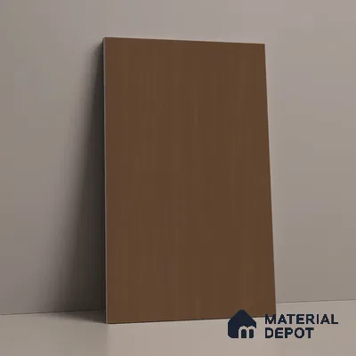 Wooden Fluted Look LM 01406 Nordic Walnut 8 ft x 4 ft Texture Finish Decorative Laminate - 1 mm  | Suitable for TV Unit, Wardrobe, Kitchen Cabinets