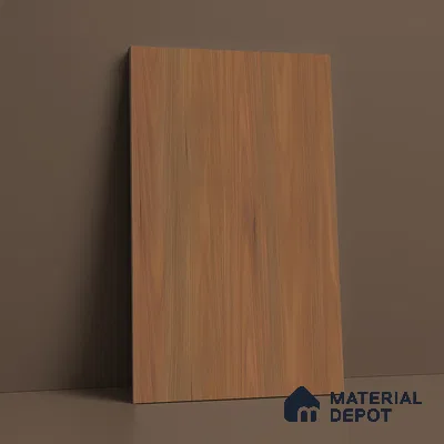 Wooden Look LM 01408 Chestnut Charm 8 ft x 4 ft PU Finish Decorative Laminate - 1 mm  | Suitable for TV Unit, Wardrobe, Kitchen Cabinets