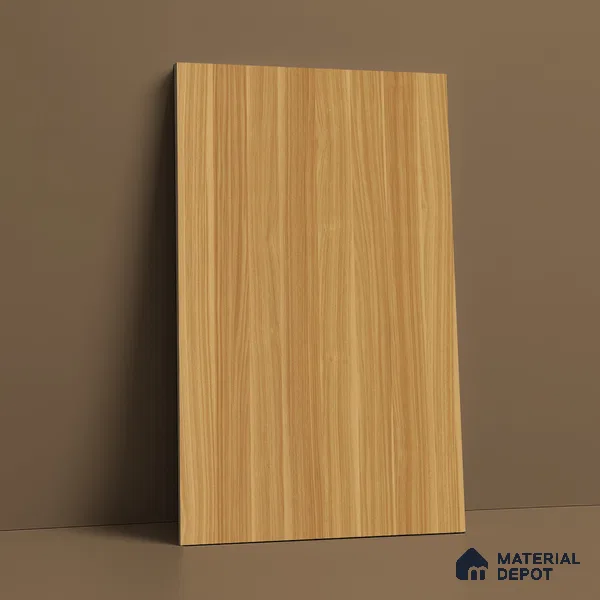 LM 01424 Brown Woodscar 8 ft x 4 ft Texture Finish Decorative Laminate - 1 mm | Suitable for TV Unit, Wardrobe, Kitchen Cabinets