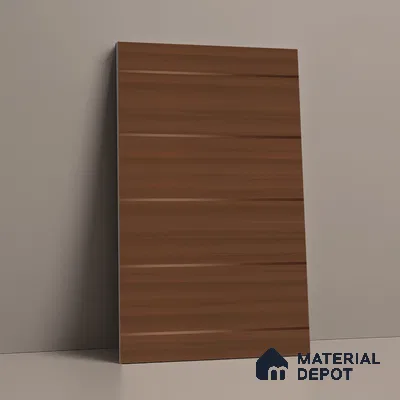 Wooden Look LM 01435 Rich Cocoa 8 ft x 4 ft Texture Finish Decorative Laminate - 1 mm  | Suitable for TV Unit, Wardrobe, Kitchen Cabinets