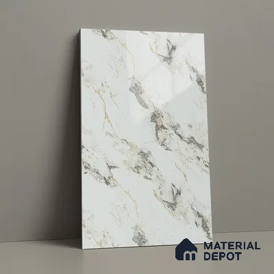 LM 01437 Carve Craft 8 ft x 4 ft High Gloss Finish Decorative Laminate - 1 mm  | Suitable for TV Unit, Wardrobe, Kitchen Cabinets