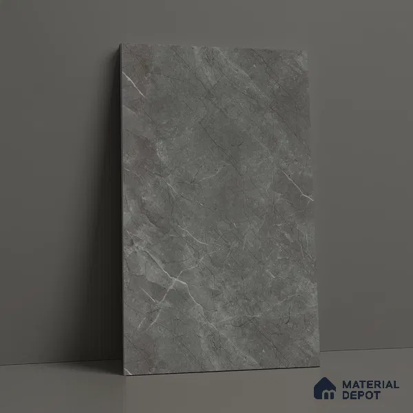 LM 01445 Iceland Dark Grey 8 ft x 4 ft Super Matte Finish Decorative Laminate - 1 mm  | Suitable for TV Unit, Wardrobe, Kitchen Cabinets