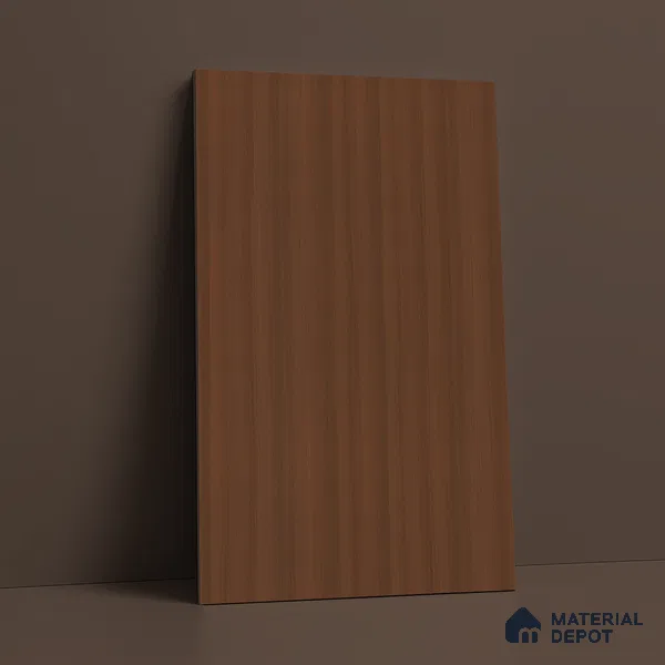 Wooden Look LM 01453 Rich Cocoa 8 ft x 4 ft Super Matte Finish Decorative Laminate - 1 mm | Suitable for TV Unit, Wardrobe, Kitchen Cabinets
