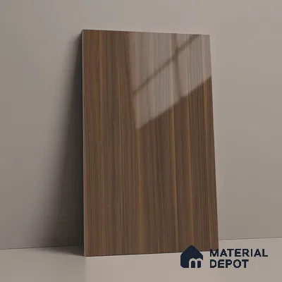 Wooden Look LM 01472 Tango Wood 8 ft x 4 ft High Gloss Finish Decorative Laminate - 1 mm  | Suitable for TV Unit, Wardrobe, Kitchen Cabinets