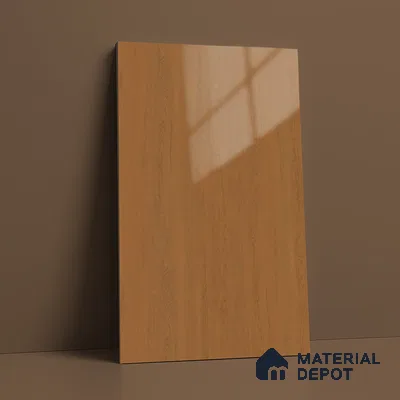Wooden Look LM 01474 Natural Pine 8 ft x 4 ft High Gloss Finish Decorative Laminate - 1 mm  | Suitable for TV Unit, Wardrobe, Kitchen Cabinets
