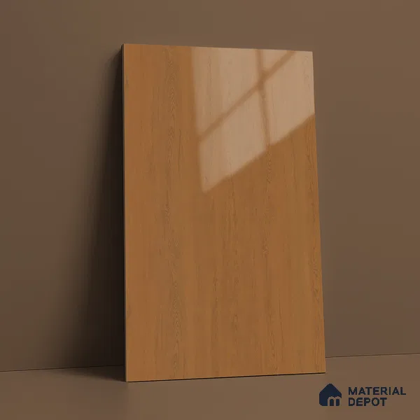 Wooden Look LM 01474 Natural Pine 8 ft x 4 ft High Gloss Finish Decorative Laminate - 1 mm | Suitable for TV Unit, Wardrobe, Kitchen Cabinets
