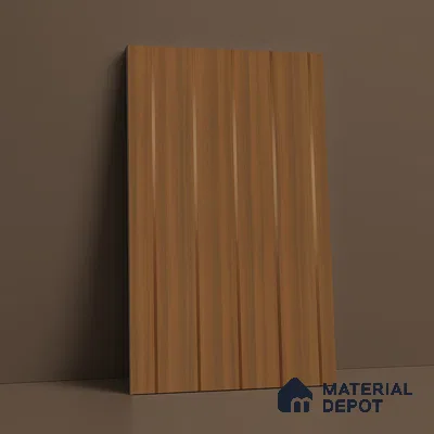 Wooden Look LM 01481 Rich Cocoa 8 ft x 4 ft Texture Finish Decorative Laminate - 1 mm  | Suitable for TV Unit, Wardrobe, Kitchen Cabinets