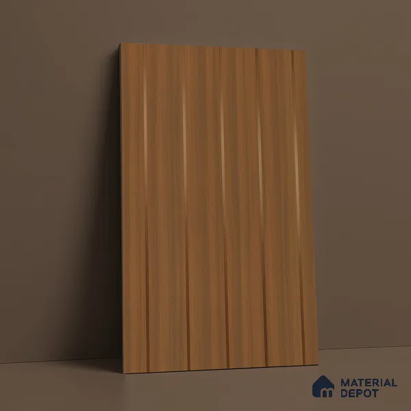 Wooden Look LM 01481 Rich Cocoa 8 ft x 4 ft Texture Finish Decorative Laminate - 1 mm  | Suitable for TV Unit, Wardrobe, Kitchen Cabinets