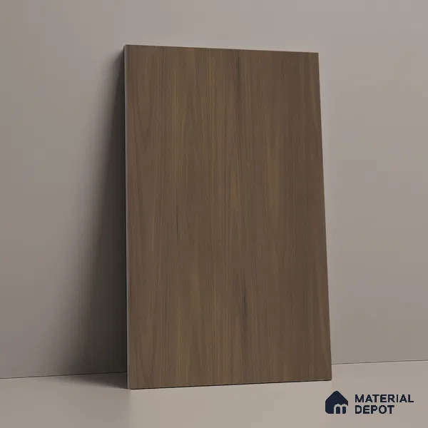 Wooden Look LM 01485 Espresso Charm 8 ft x 4 ft Suede Finish Decorative Laminate - 1 mm | Suitable for TV Unit, Wardrobe, Kitchen Cabinets