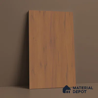 Wooden Look LM 01487 Rustic Bark 8 ft x 4 ft Suede Finish Decorative Laminate - 1 mm  | Suitable for TV Unit, Wardrobe, Kitchen Cabinets