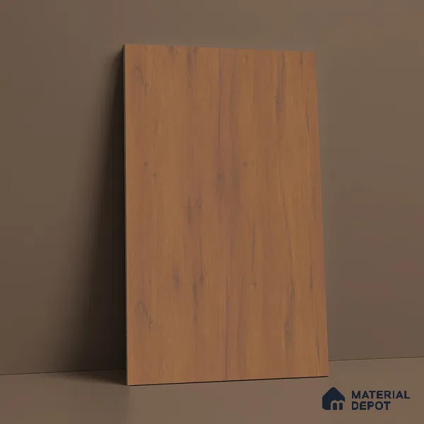 Wooden Look LM 01487 Rustic Bark 8 ft x 4 ft Suede Finish Decorative Laminate - 1 mm  | Suitable for TV Unit, Wardrobe, Kitchen Cabinets
