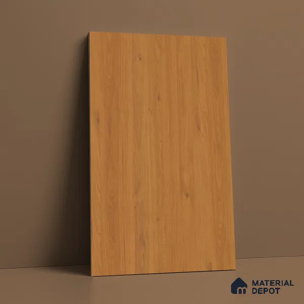 Wooden Look LM 01491 Cocoa Charm 8 ft x 4 ft Suede Finish Decorative Laminate - 1 mm  | Suitable for TV Unit, Wardrobe, Kitchen Cabinets