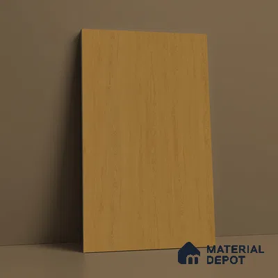 Wooden Look LM 01492 Rich Walnut 8 ft x 4 ft Suede Finish Decorative Laminate - 1 mm  | Suitable for TV Unit, Wardrobe, Kitchen Cabinets