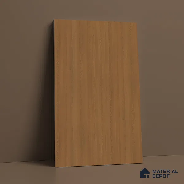 Wooden Look LM 01496 Blast Cedar 8 ft x 4 ft Suede Finish Decorative Laminate - 1 mm | Suitable for TV Unit, Wardrobe, Kitchen Cabinets