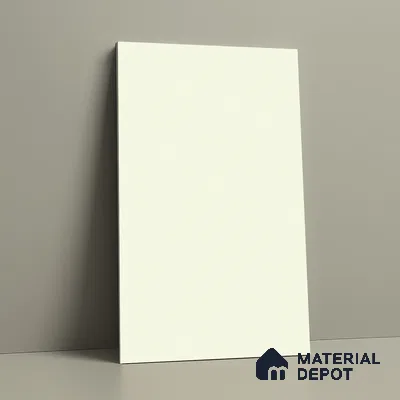 LM 01501 Frosty White 8 ft x 4 ft Suede Finish Decorative Laminate - 1 mm  | Suitable for Living Room, Kitchen, Office
