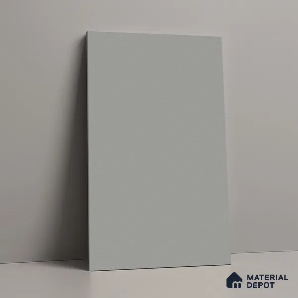 LM 01504 Light Grey 8 ft x 4 ft Suede Finish Decorative Laminate - 1 mm | Suitable for Living Room, Kitchen, Office