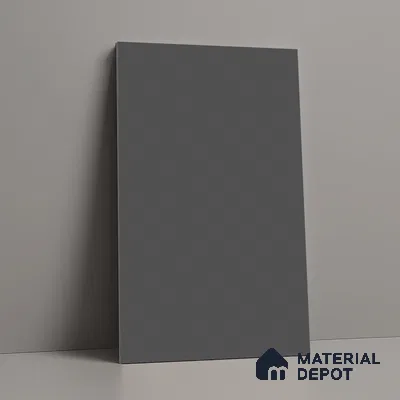 LM 01506 Pearl Grey 8 ft x 4 ft Suede Finish Decorative Laminate - 1 mm  | Suitable for Living Room, Kitchen, Office