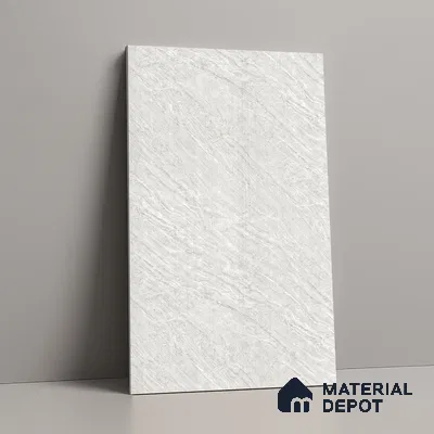 Grey Marble Look LM 18810 8 ft x 4 ft Texture Finish Decorative Laminate - 1 mm | Suitable for TV Unit, Wardrobe, Kitchen Cabinets