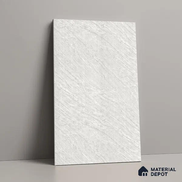 Grey Marble Look LM 18810 8 ft x 4 ft Texture Finish Decorative Laminate - 1 mm | Suitable for TV Unit, Wardrobe, Kitchen Cabinets