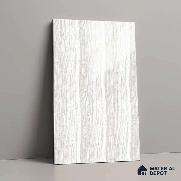 Beige Marble Look LM 18818 8 ft x 4 ft Texture Finish Decorative Laminate - 1 mm | Suitable for TV Unit, Wardrobe, Kitchen Cabinets