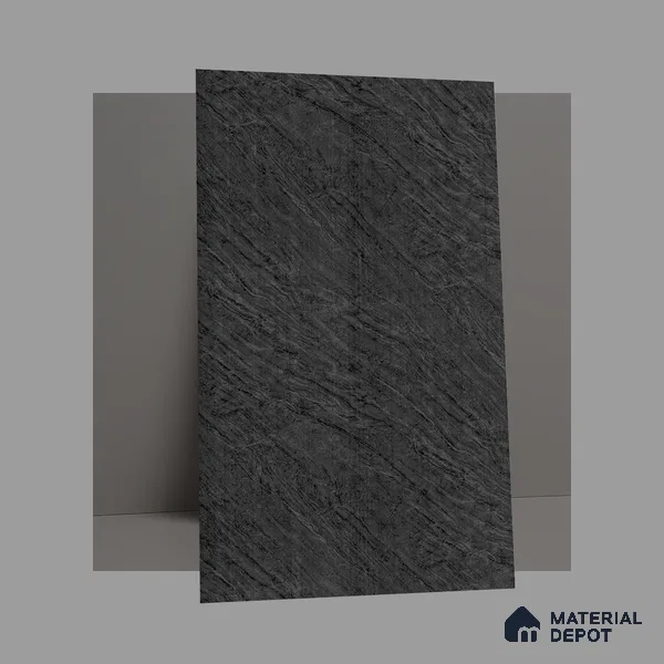 Marble Look LM 19183 Haemus Marble 8 ft x 4 ft Texture Finish Decorative Laminate - 1 mm | Suitable for TV Unit, Wardrobe, Kitchen Cabinets