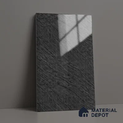 Marble Look LM 19200 Haemus Marble 8 ft x 4 ft Glossy Finish Decorative Laminate - 1 mm | Suitable for TV Unit, Wardrobe, Kitchen Cabinets