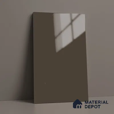 Solid Colors Look LM 19219 Armadillo 8 ft x 4 ft Glossy Finish Decorative Laminate - 1 mm | Suitable for Living Room, Kitchen, Office