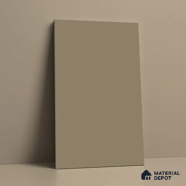 Solid Colors Look LM 19227 Caramel 8 ft x 4 ft Matte Finish Decorative Laminate - 1 mm | Suitable for Living Room, Kitchen, Office