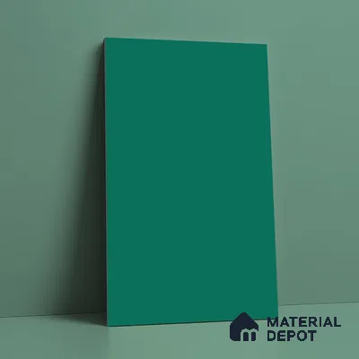 Solid Colors Look LM 19234 Turquoise 8 ft x 4 ft Matte Finish Decorative Laminate - 1 mm | Suitable for Living Room, Kitchen, Office