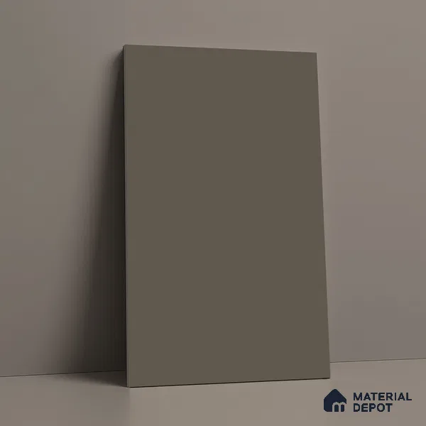 Solid Colors Look LM 19241 Coffee Foam 8 ft x 4 ft Matte Finish Decorative Laminate - 1 mm | Suitable for Living Room, Kitchen, Office