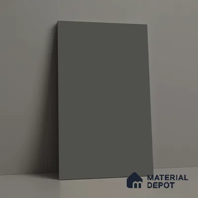 Solid Colors Look LM 19244 Stone Grey 8 ft x 4 ft Matte Finish Decorative Laminate - 1 mm | Suitable for Living Room, Kitchen, Office