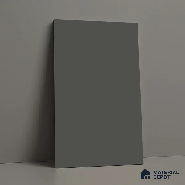 Solid Colors Look LM 19244 Stone Grey 8 ft x 4 ft Matte Finish Decorative Laminate - 1 mm | Suitable for Living Room, Kitchen, Office