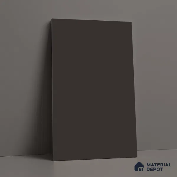 Solid Colors Look LM 19245 Dark Grey 8 ft x 4 ft Matte Finish Decorative Laminate - 1 mm | Suitable for Living Room, Kitchen, Office