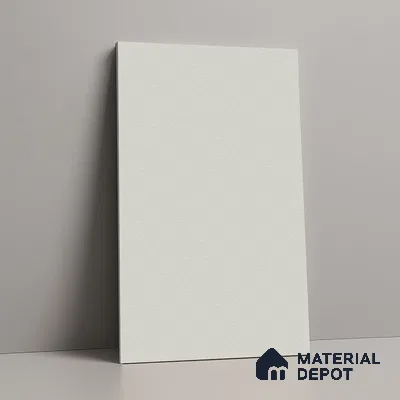 Solid Colors Look LM 19262 Frosty White 8 ft x 4 ft Suede Finish Decorative Laminate - 1 mm | Suitable for Living Room, Kitchen, Office