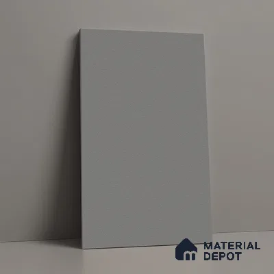 Solid Colors Look LM 19263 Light Grey 8 ft x 4 ft Suede Finish Decorative Laminate - 1 mm | Suitable for Living Room, Kitchen, Office