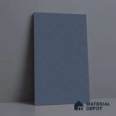 Solid Colors Look LM 19265 Electric Blue 8 ft x 4 ft Suede Finish Decorative Laminate - 1 mm | Suitable for Living Room, Kitchen, Office
