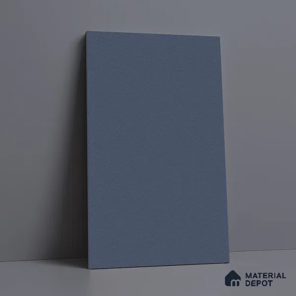 Solid Colors Look LM 19265 Electric Blue 8 ft x 4 ft Suede Finish Decorative Laminate - 1 mm | Suitable for Living Room, Kitchen, Office