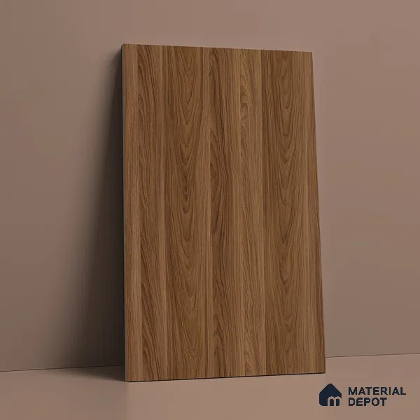 Wooden Look LM 19270 Raw Walnut 8 ft x 4 ft Texture Finish Decorative Laminate - 1 mm | Suitable for TV Unit, Wardrobe, Kitchen Cabinets