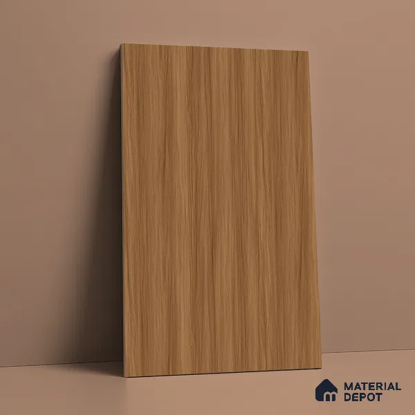 Wooden Look LM 19284 Juglans Redish 8 ft x 4 ft Suede Finish Decorative Laminate - 1 mm | Suitable for TV Unit, Wardrobe, Kitchen Cabinets