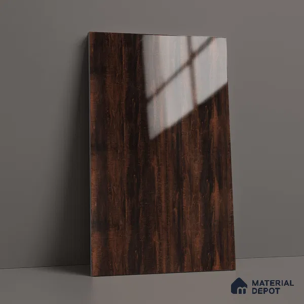 Wooden Look LM 19315 Australian Pine 8 ft x 4 ft Glossy Finish Decorative Laminate - 1 mm | Suitable for TV Unit, Wardrobe, Kitchen Cabinets