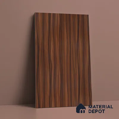 Wooden Look LM 19326 Wharthon Walnut 8 ft x 4 ft Texture Finish Decorative Laminate - 1 mm | Suitable for TV Unit, Wardrobe, Kitchen Cabinets