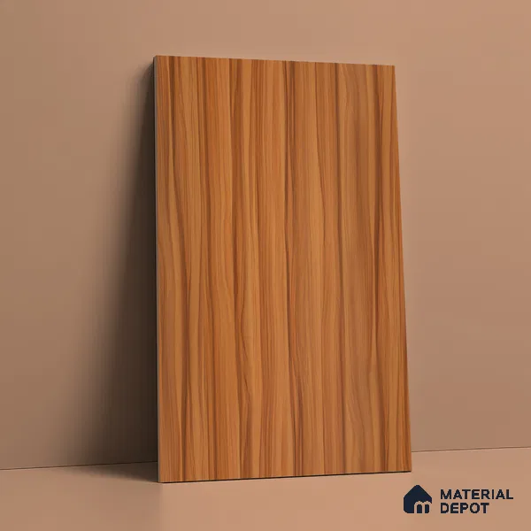 Wooden Look LM 19327 Waterloo Walnut 8 ft x 4 ft Texture Finish Decorative Laminate - 1 mm | Suitable for TV Unit, Wardrobe, Kitchen Cabinets