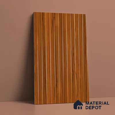 Wooden Look LM 19337 Apple Wood Usa 8 ft x 4 ft Texture Finish Decorative Laminate - 1 mm | Suitable for TV Unit, Wardrobe, Kitchen Cabinets