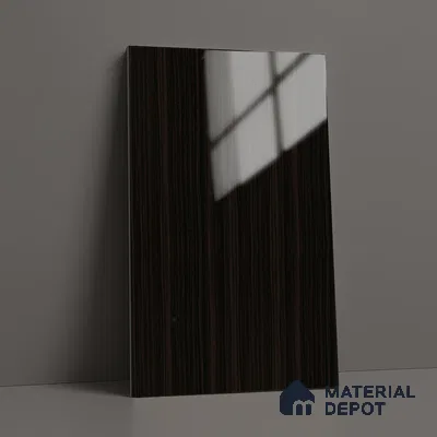 Wooden Look LM 19361 Tacna Teak 8 ft x 4 ft Glossy Finish Decorative Laminate - 1 mm | Suitable for TV Unit, Wardrobe, Kitchen Cabinets