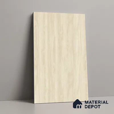Wooden Look LM 19377 Baraki Walnut 8 ft x 4 ft Texture Finish Decorative Laminate - 1 mm | Suitable for TV Unit, Wardrobe, Kitchen Cabinets