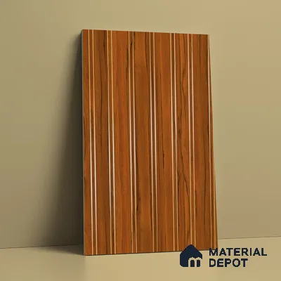 Wooden Look LM 19379 Apple Wood Usa 8 ft x 4 ft Texture Finish Decorative Laminate - 1 mm | Suitable for TV Unit, Wardrobe, Kitchen Cabinets
