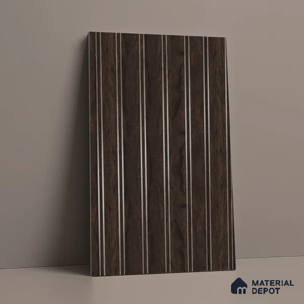 Wooden Look LM 19382 Amazon Wood 8 ft x 4 ft Texture Finish Decorative Laminate - 1 mm | Suitable for TV Unit, Wardrobe, Kitchen Cabinets